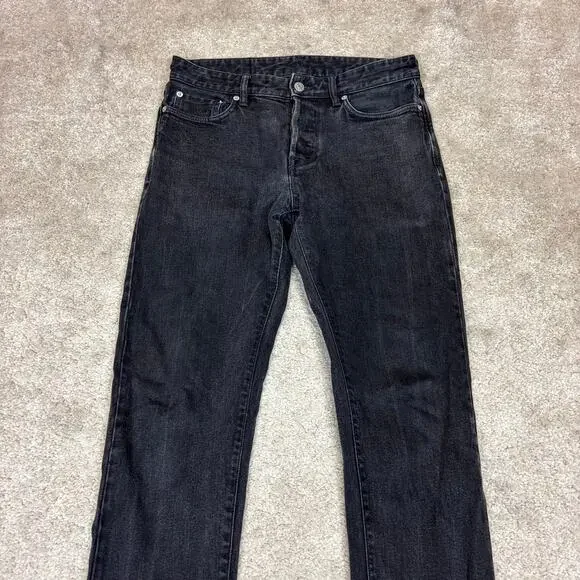 Buck Mason Maverick Slim 13 oz Jeans Men's 31x32.5 Black